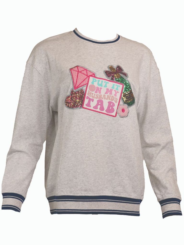 Simply Southern Husbands Tab Varsity Crew - Adult & Kids T-Shirts, Sweatshirts & Hoodies apparel design preview 1