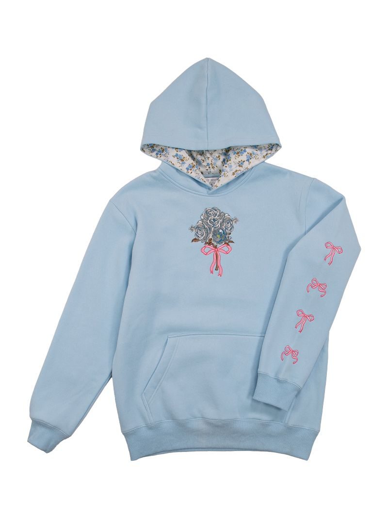 Simply Southern Flower Embroidered - Adult & Kids T-Shirts, Sweatshirts & Hoodies apparel design preview 2