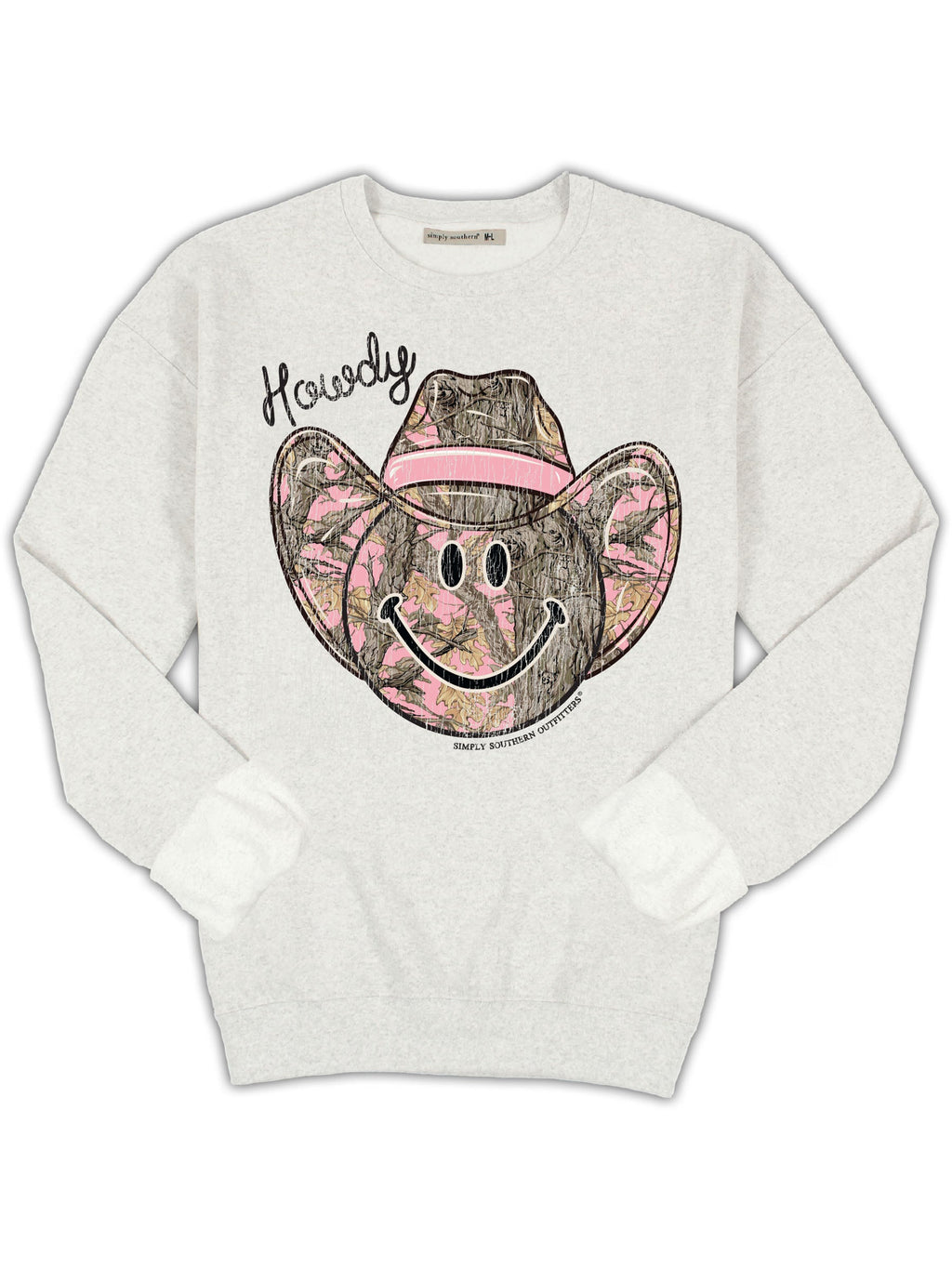 Simply Southern Howdy Camo Crew - Adult & Kids T-Shirts, Sweatshirts & Hoodies apparel design preview 2