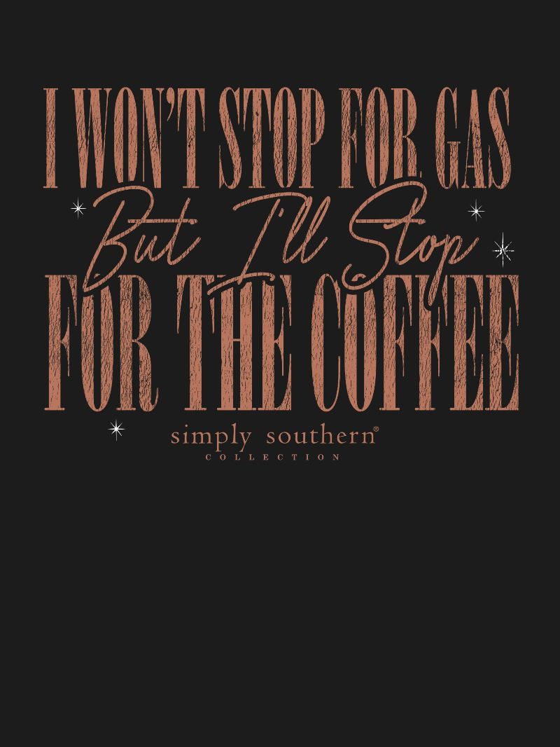 Simply Southern Stop For The Coffee Crew - Adult & Kids T-Shirts, Sweatshirts & Hoodies apparel design preview 2