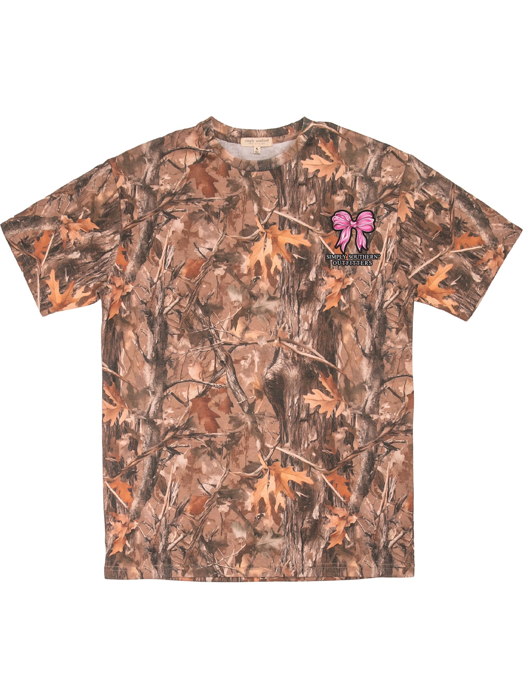 Simply Southern Pink Bows Camo - Adult & Kids T-Shirts, Sweatshirts & Hoodies apparel design preview 2