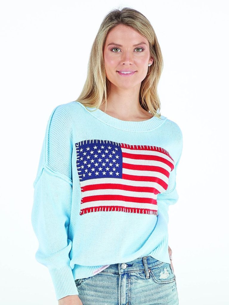 Simply Southern Classic USA Sweater Top - Adult & Kids T-Shirts, Sweatshirts & Hoodies apparel design preview 2