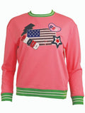 Simply Southern USA Flag Varsity Crew - Adult & Kids T-Shirts, Sweatshirts & Hoodies apparel design preview 1