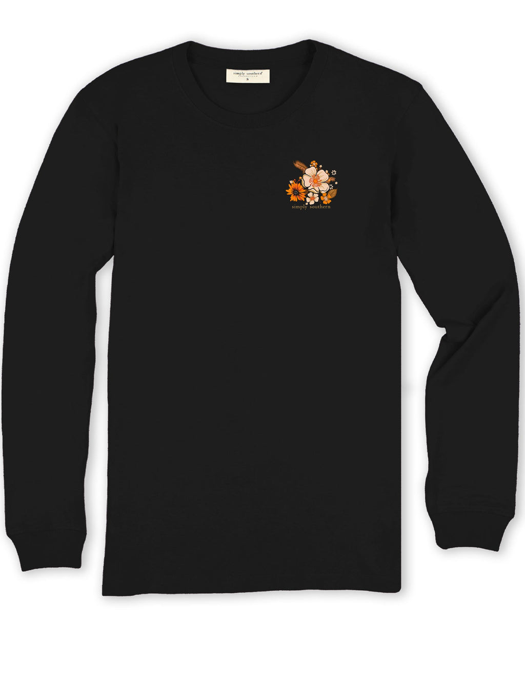 Simply Southern Slow Down Flowers - Adult & Kids T-Shirts, Sweatshirts & Hoodies apparel design preview 2