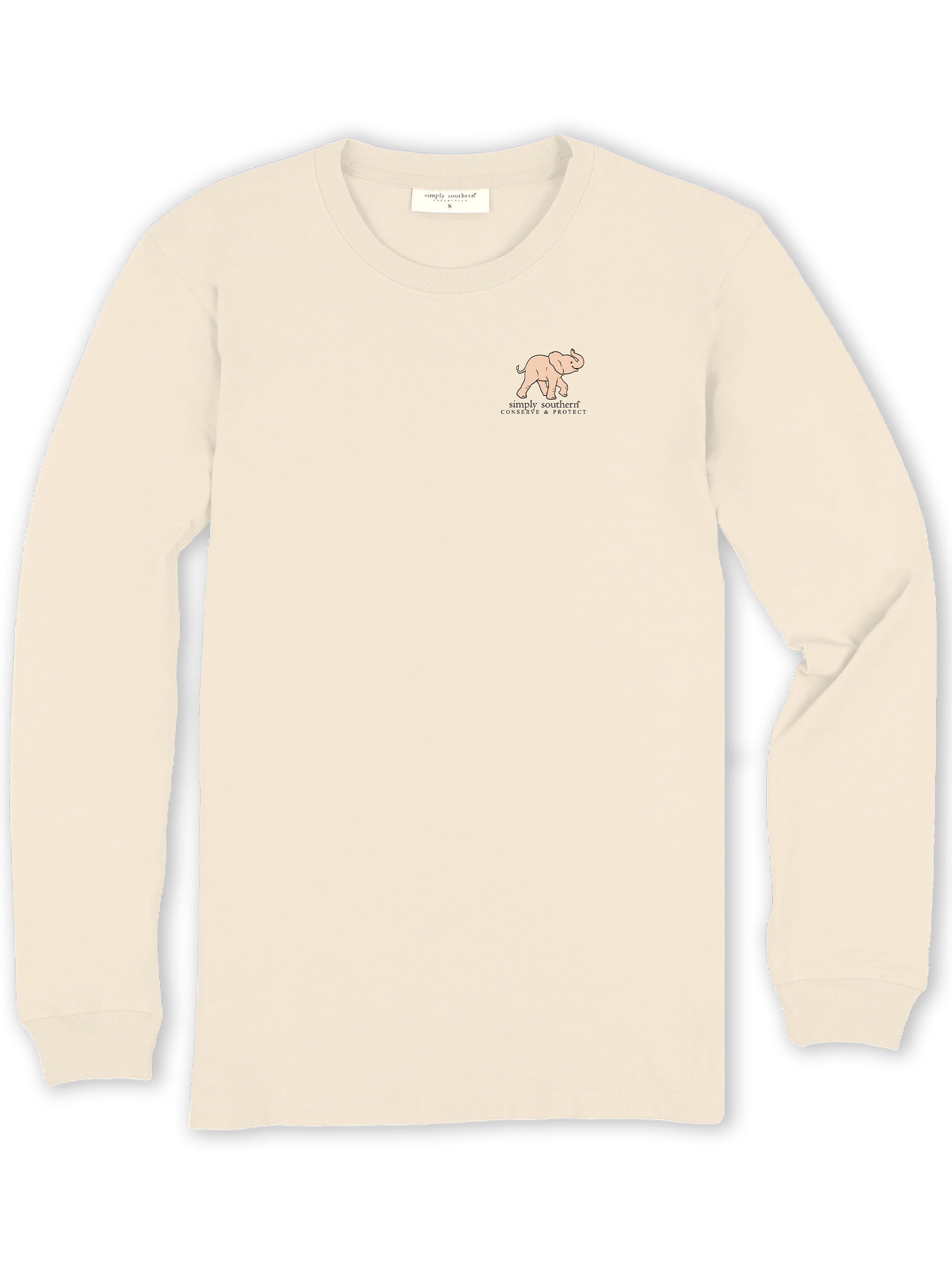 Simply Southern Elephant Tracker Floral Whisper - Adult & Kids T-Shirts, Sweatshirts & Hoodies apparel design preview 2
