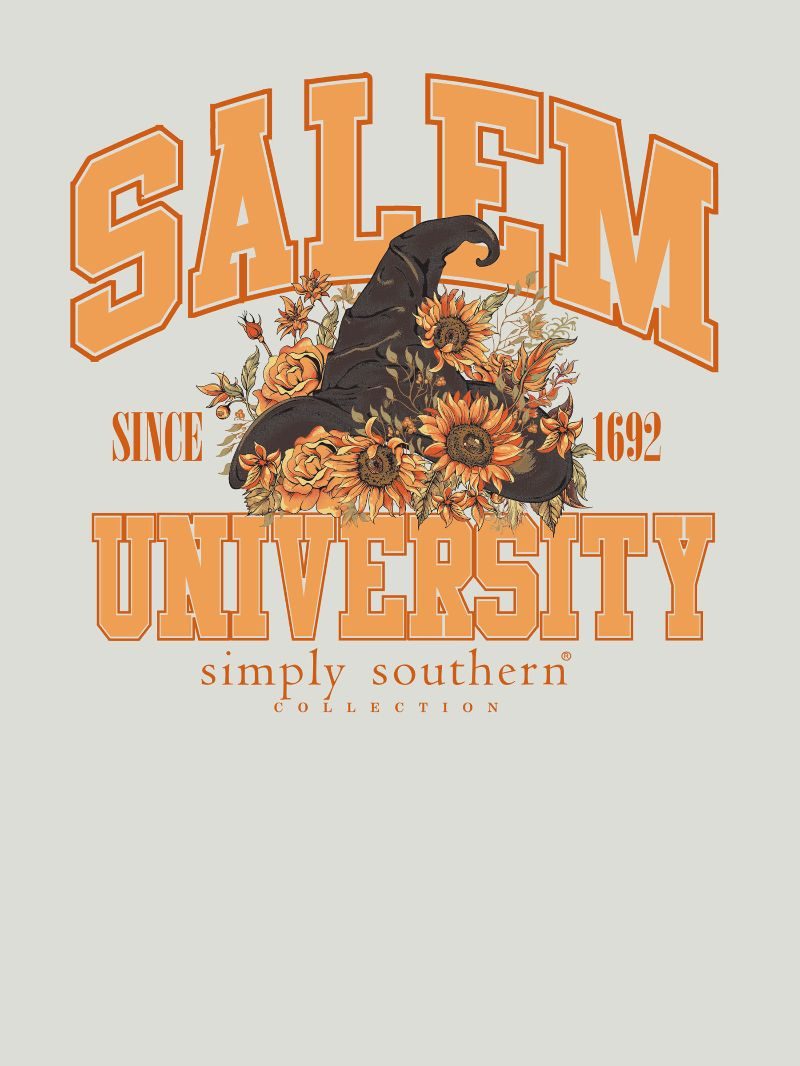 Simply Southern Salem Witch Fall Crew - Adult & Kids T-Shirts, Sweatshirts & Hoodies apparel design preview 2