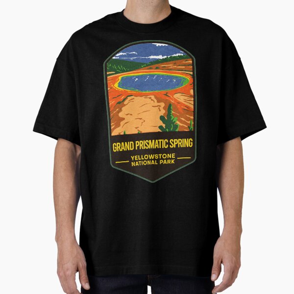 Grand Prismatic Spring Yellowstone National Park - Adult & Kids T-Shirts, Sweatshirts & Hoodies apparel design preview 1
