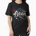 Christmas Believe Santa Claus Kids, Men, Women - Adult & Kids T-Shirts, Sweatshirts & Hoodies apparel design preview 1