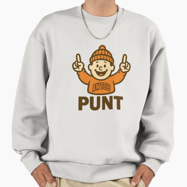 And We're The Cleveland Browns Punt - Adult & Kids T-Shirts, Sweatshirts & Hoodies apparel design preview 1