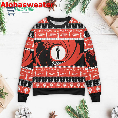 007 Detective Christmas sweater product image