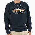 Kindness is my superpower; retro vintage style - Adult & Kids T-Shirts, Sweatshirts & Hoodies apparel design preview 1