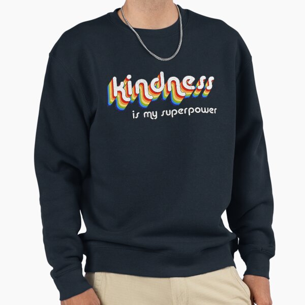Kindness is my superpower; retro vintage style - Adult & Kids T-Shirts, Sweatshirts & Hoodies apparel design preview 1