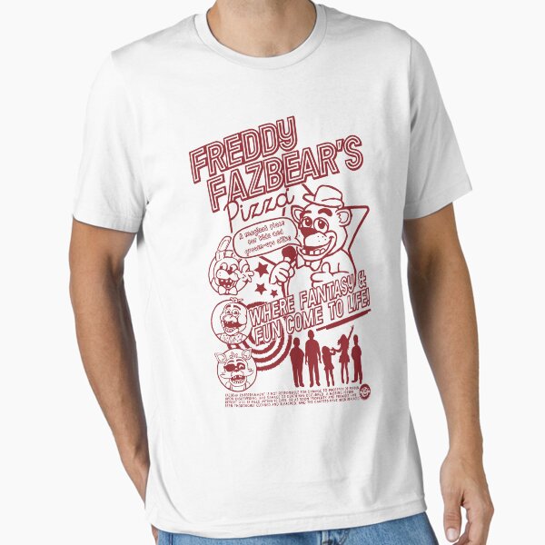 FNAF Freddy Fazbear's Pizza Vintage - Adult & Kids T-Shirts, Sweatshirts & Hoodies apparel design preview 1