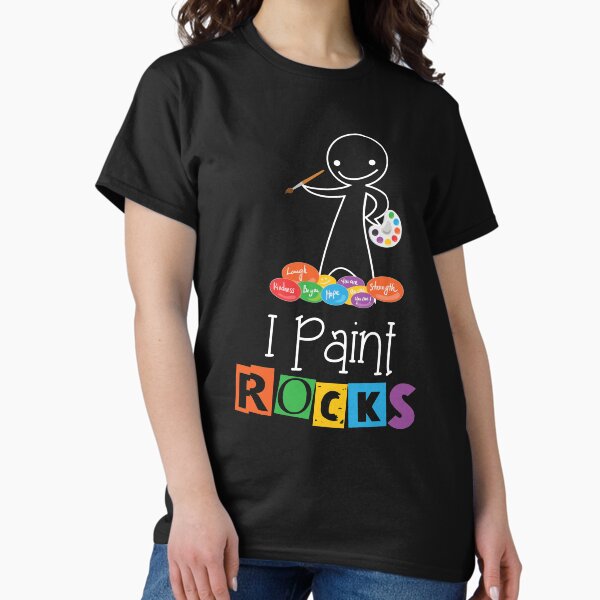 I Paint Rocks Artistic Funny Art - Adult & Kids T-Shirts, Sweatshirts & Hoodies apparel design preview 1