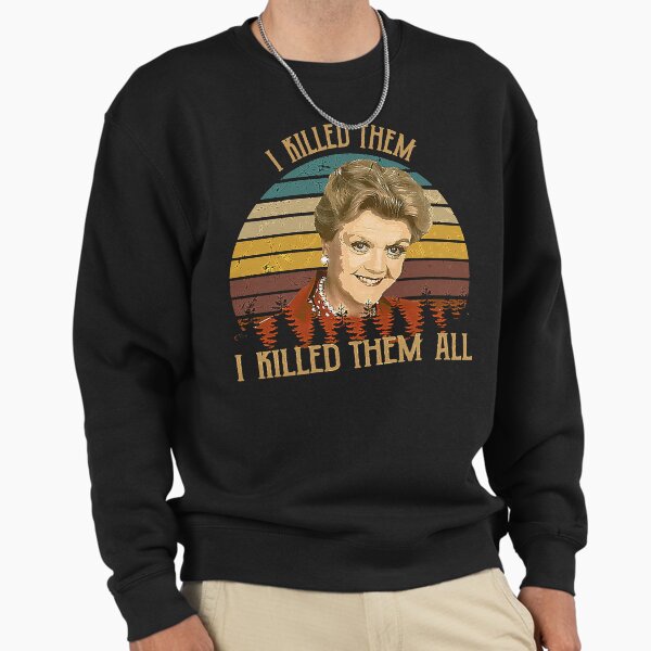 Vintage Murder She Wrote I Killed Them - Adult & Kids T-Shirts, Sweatshirts & Hoodies apparel design preview 1