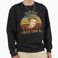 Vintage Murder She Wrote I Killed Them - Adult & Kids T-Shirts, Sweatshirts & Hoodies apparel design preview 1