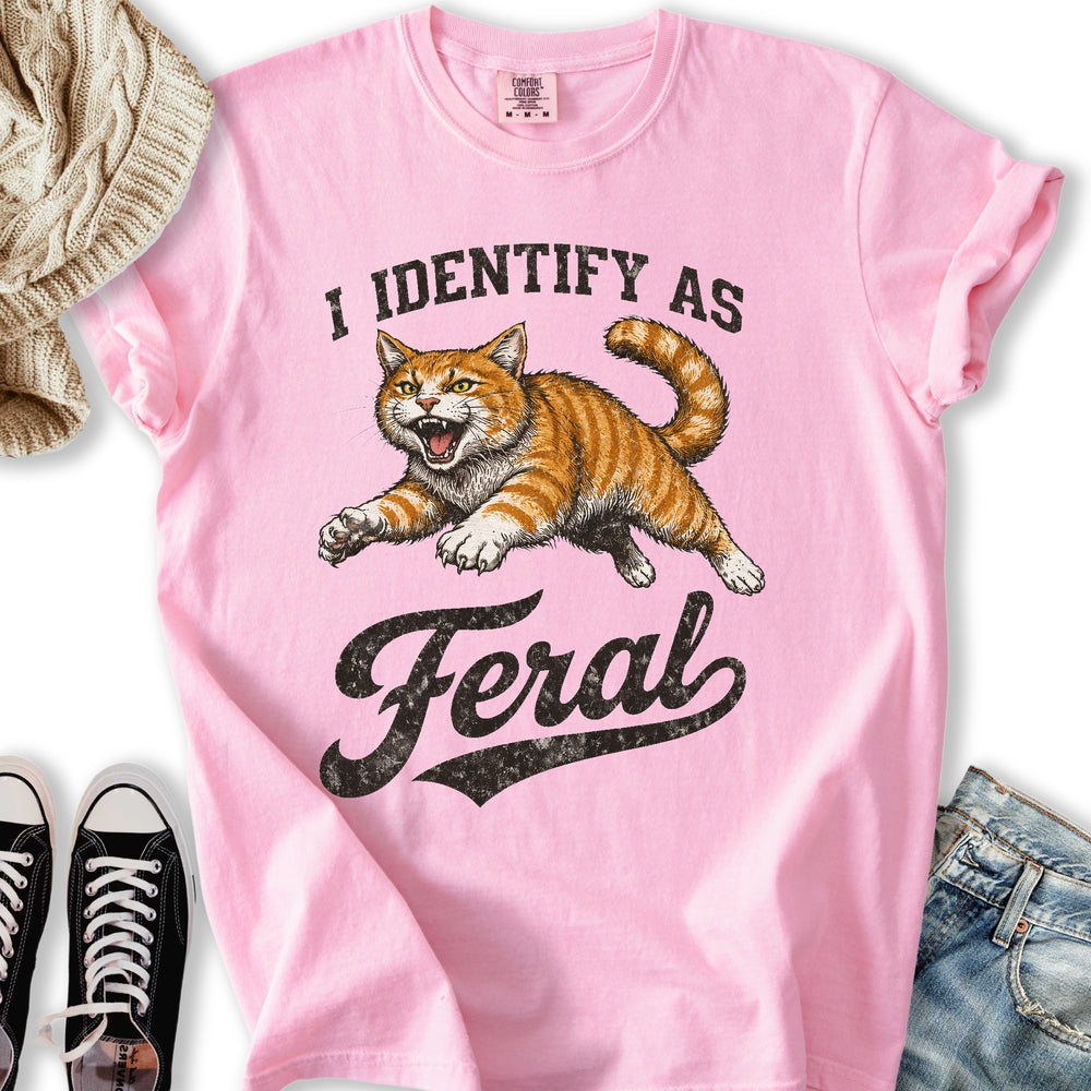 Identify As Feral - Adult & Kids T-Shirts, Sweatshirts & Hoodies apparel design preview 2