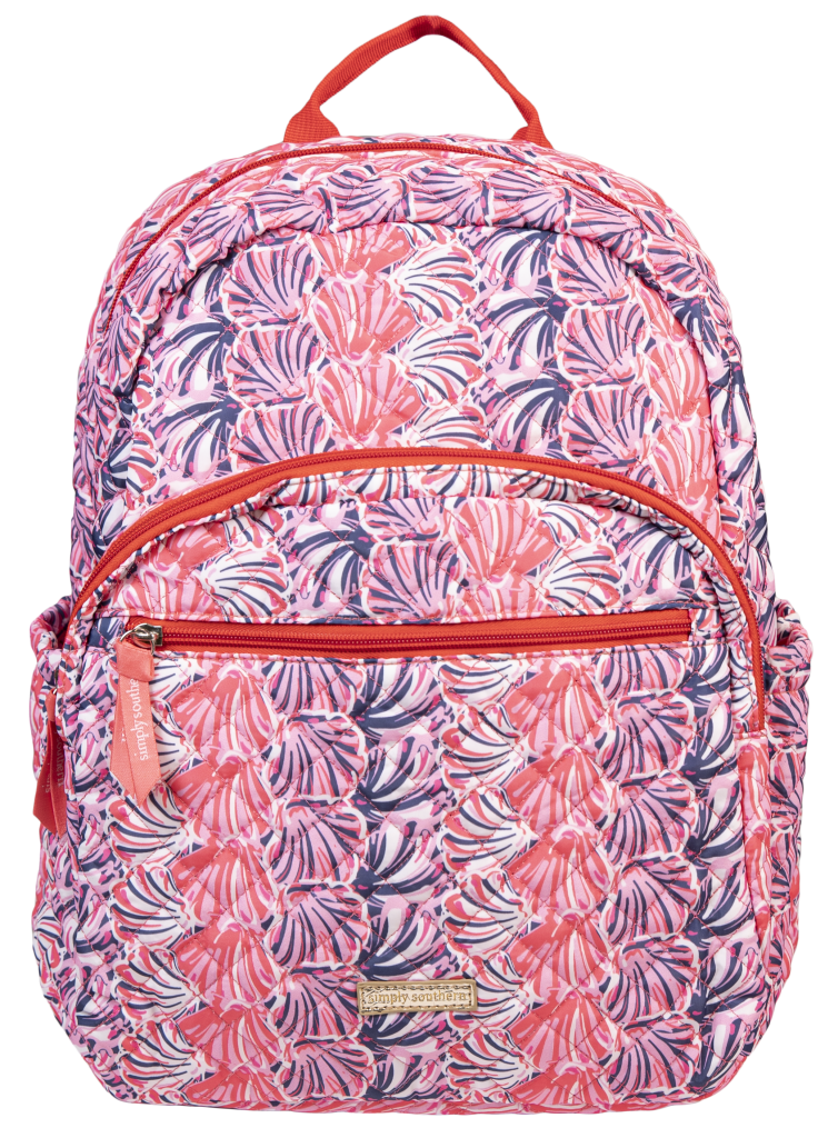 Simply Southern Preppy Scallop Backpack Bookbag - Adult & Kids T-Shirts, Sweatshirts & Hoodies apparel design preview 1