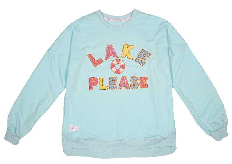 Simply Southern Sparkle Lake Please Jersey Crew - Adult & Kids T-Shirts, Sweatshirts & Hoodies apparel design preview 1
