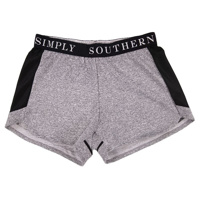 Simply Southern Preppy Heather Grey Cheer Shorts - Adult & Kids T-Shirts, Sweatshirts & Hoodies apparel design preview 1