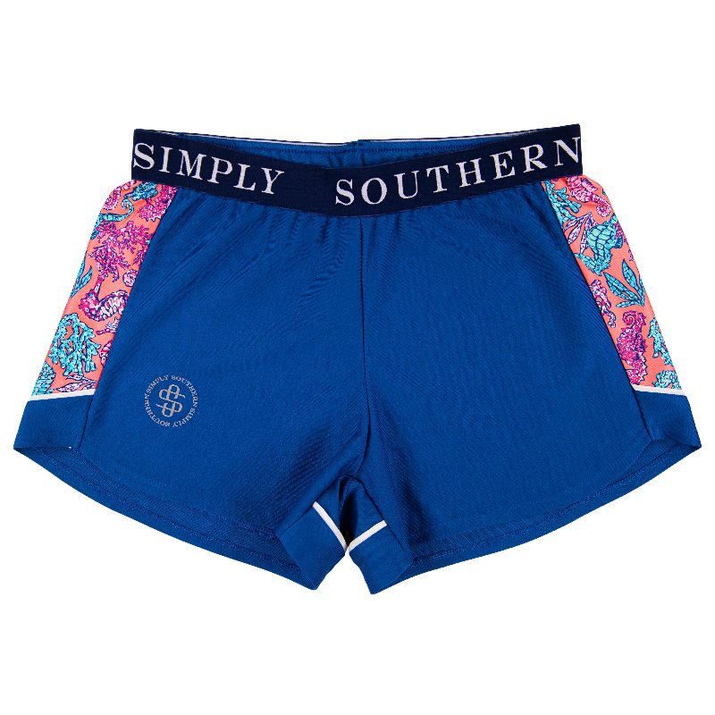 Simply Southern Preppy Royal Cheer Shorts - Adult & Kids T-Shirts, Sweatshirts & Hoodies apparel design preview 1