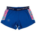 Simply Southern Preppy Royal Cheer Shorts - Adult & Kids T-Shirts, Sweatshirts & Hoodies apparel design preview 1