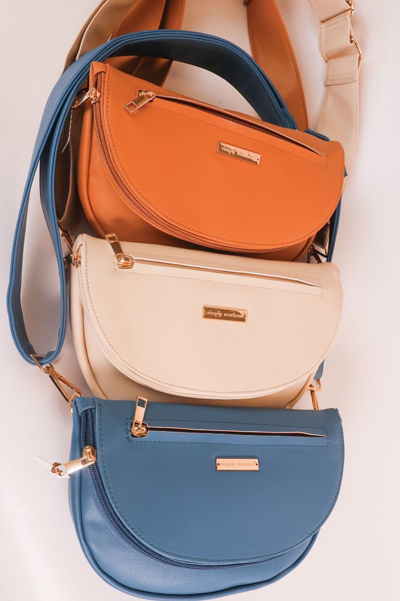 Simply Southern Classic Leather Chrl Cross Body Bag - Adult & Kids T-Shirts, Sweatshirts & Hoodies apparel design preview 2