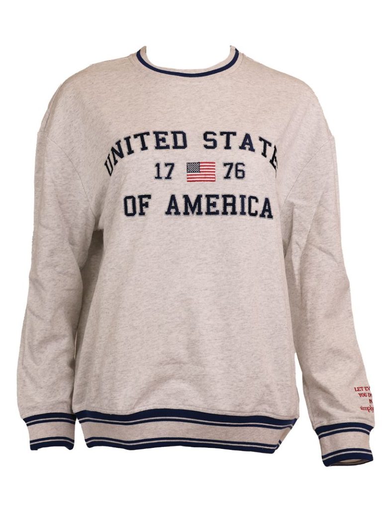 Simply Southern USA 1776 Varsity Crew - Adult & Kids T-Shirts, Sweatshirts & Hoodies apparel design preview 2