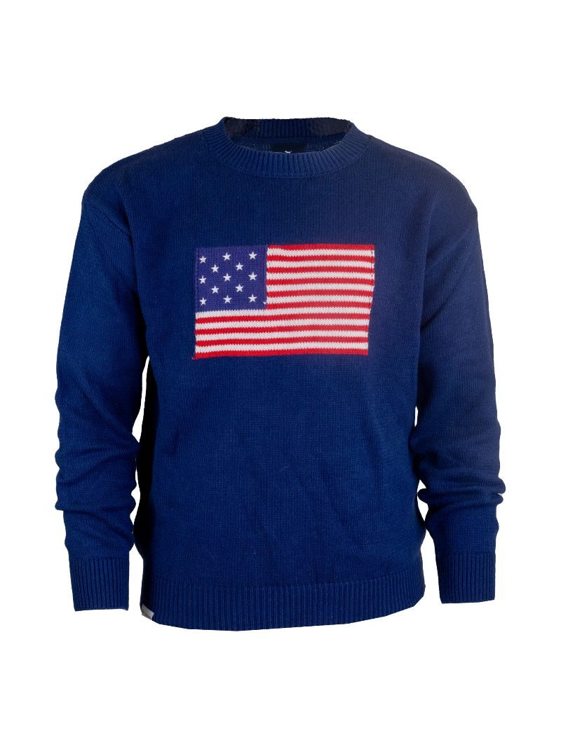 Simply Southern Classic USA Flag Unisex Sweater - Adult & Kids T-Shirts, Sweatshirts & Hoodies apparel design preview 2
