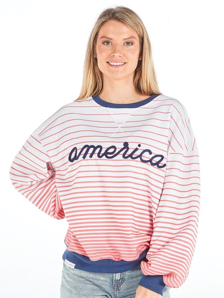 Simply Southern USA French Terry - Adult & Kids T-Shirts, Sweatshirts & Hoodies apparel design preview 1
