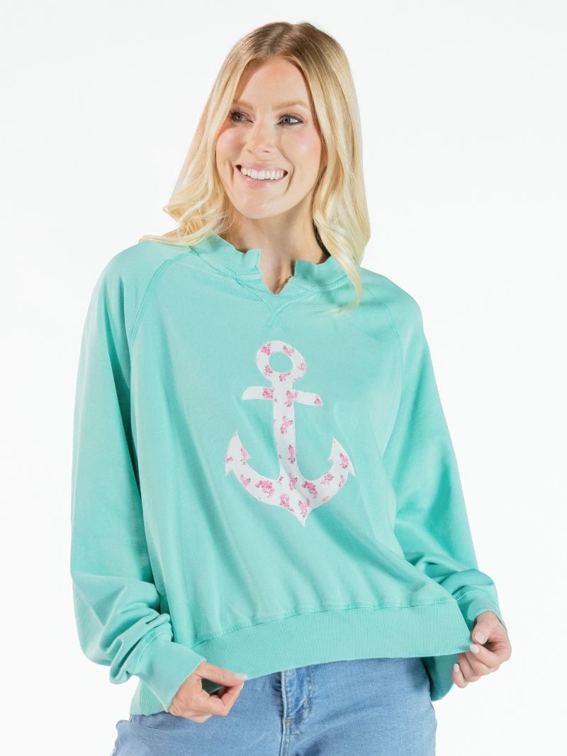 Simply Southern Anchor Summer Crew - Adult & Kids T-Shirts, Sweatshirts & Hoodies apparel design preview 1