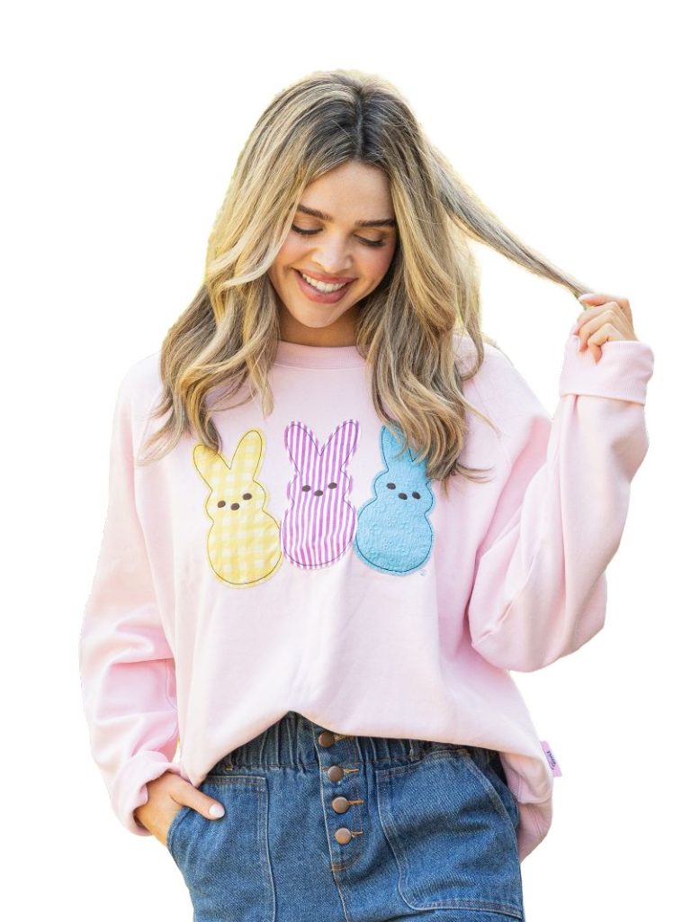 Simply Southern Peeps Easter Crew - Adult & Kids T-Shirts, Sweatshirts & Hoodies apparel design preview 1
