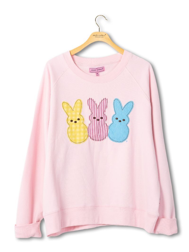 Simply Southern Peeps Easter Crew - Adult & Kids T-Shirts, Sweatshirts & Hoodies apparel design preview 2