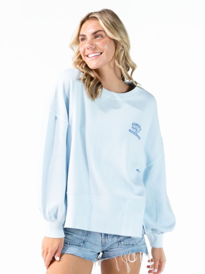 Simply Southern Surf Sand Summer Crew - Adult & Kids T-Shirts, Sweatshirts & Hoodies apparel design preview 2