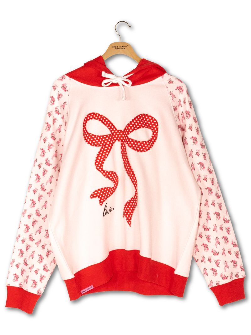 Simply Southern XOXO Love Ribbon - Adult & Kids T-Shirts, Sweatshirts & Hoodies apparel design preview 2