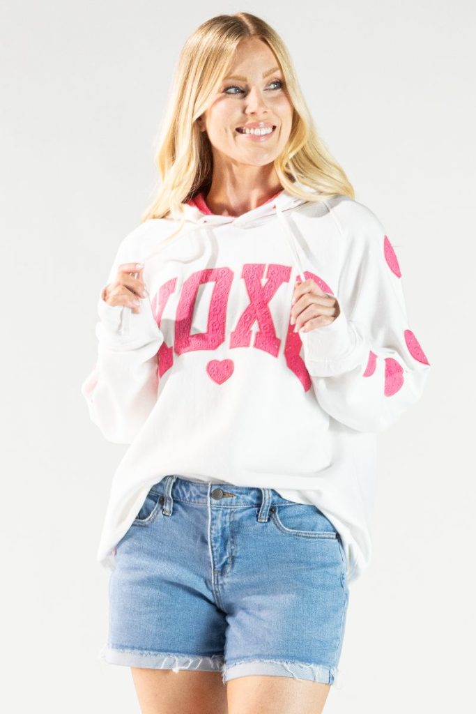 Simply Southern XOXO Heart - Adult & Kids T-Shirts, Sweatshirts & Hoodies apparel design preview 1