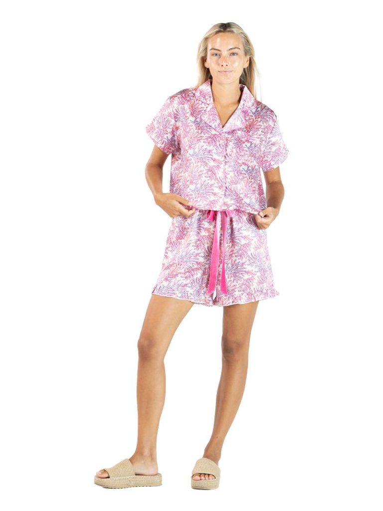 Simply Southern 0126 Soft Silk Shorts Pj Set - Adult & Kids T-Shirts, Sweatshirts & Hoodies apparel design preview 1