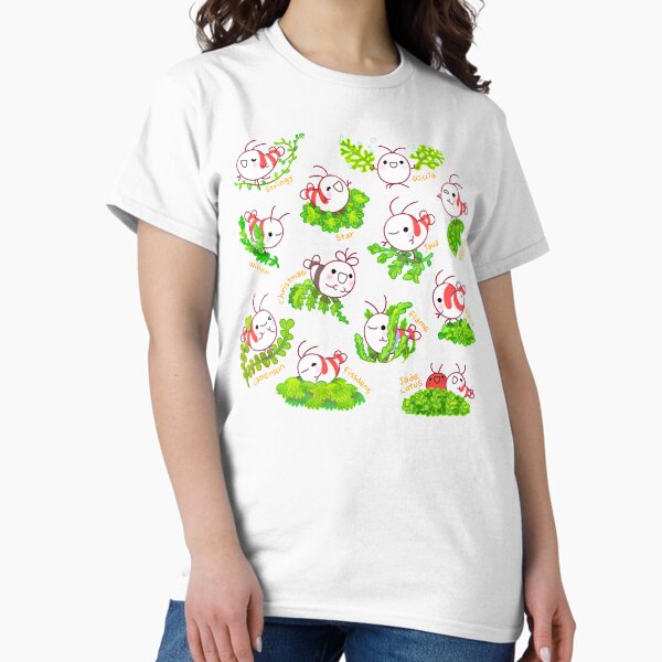 Shy shrimp and moss - Adult & Kids T-Shirts, Sweatshirts & Hoodies apparel design preview 1