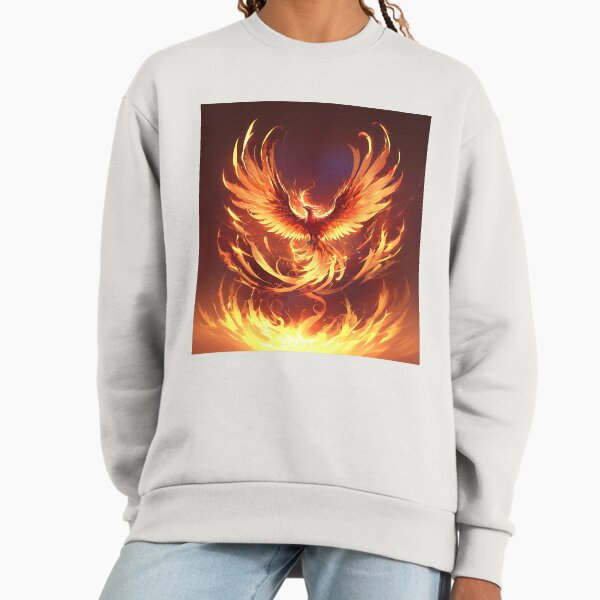 Radiant Phoenix Wings Igniting The Sky - Adult & Kids T-Shirts, Sweatshirts & Hoodies apparel design preview 1