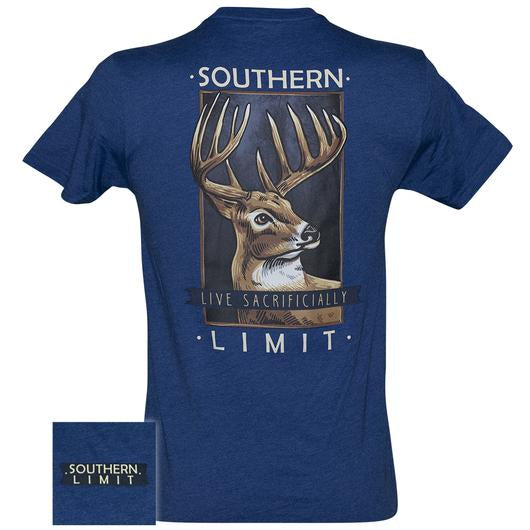 Southern Limits Live Sacrificially Deer - Adult & Kids T-Shirts, Sweatshirts & Hoodies apparel design preview 1
