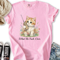 WTF Over Cute Cat - Adult & Kids T-Shirts, Sweatshirts & Hoodies apparel design preview 1