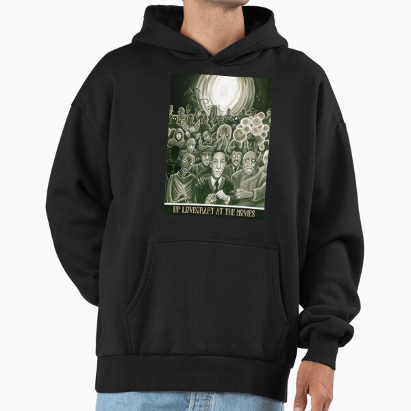 HP Lovecraft At The Movies - Adult & Kids T-Shirts, Sweatshirts & Hoodies apparel design preview 1