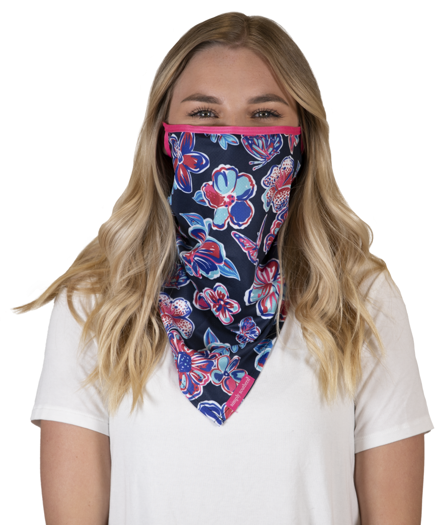 Simply Southern Preppy Butterfly Protective Mask - Adult & Kids T-Shirts, Sweatshirts & Hoodies apparel design preview 1