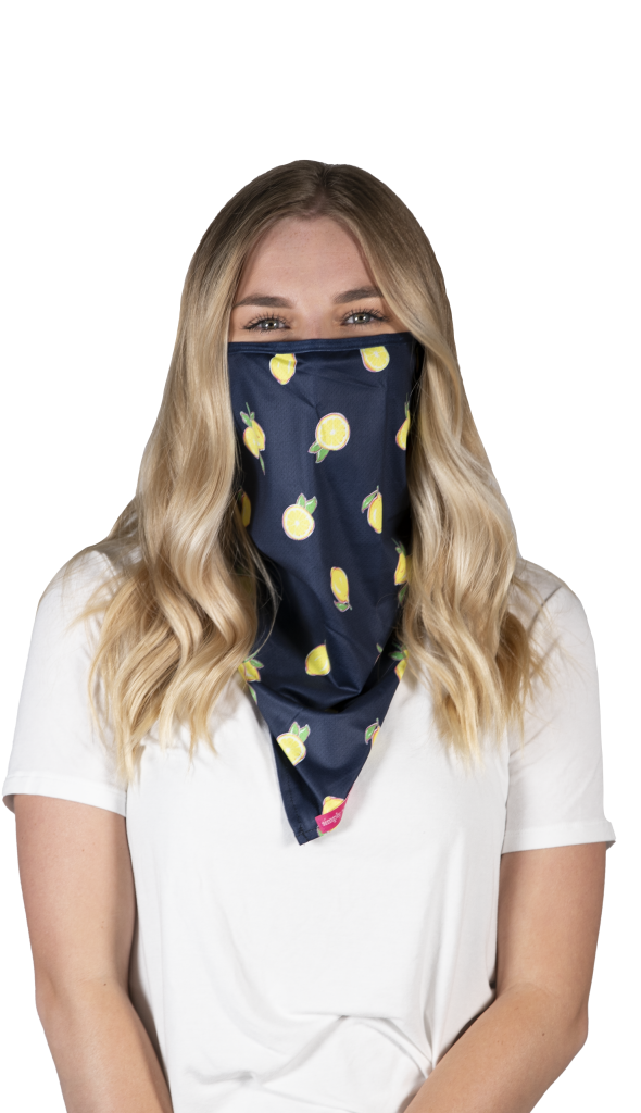Simply Southern Preppy Lemons Protective Mask Cover - Adult & Kids T-Shirts, Sweatshirts & Hoodies apparel design preview 1