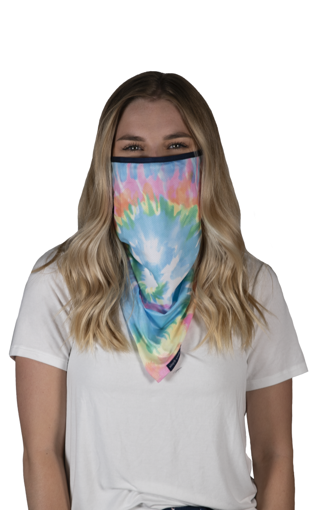 Simply Southern Preppy Tie Dye Protective Mask Cover - Adult & Kids T-Shirts, Sweatshirts & Hoodies apparel design preview 1