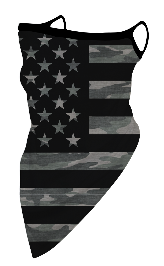 Simply Southern USA Camo Flag Protective Mask Cover - Adult & Kids T-Shirts, Sweatshirts & Hoodies apparel design preview 1