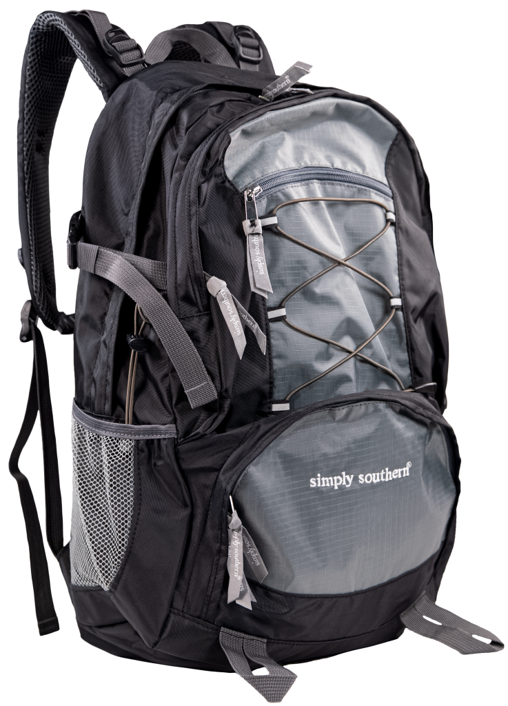 Simply Southern Preppy Grey Utility Backpack Bookbag - Adult & Kids T-Shirts, Sweatshirts & Hoodies apparel design preview 1