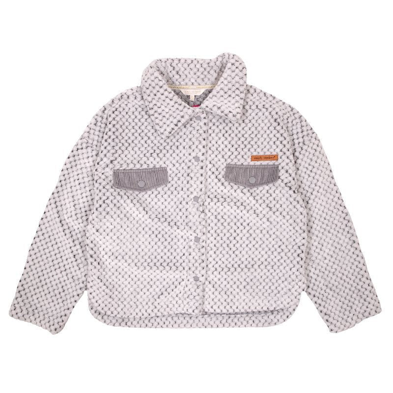 Simply Southern Soft Sherpa Crop Shacket Jacket - Adult & Kids T-Shirts, Sweatshirts & Hoodies apparel design preview 1