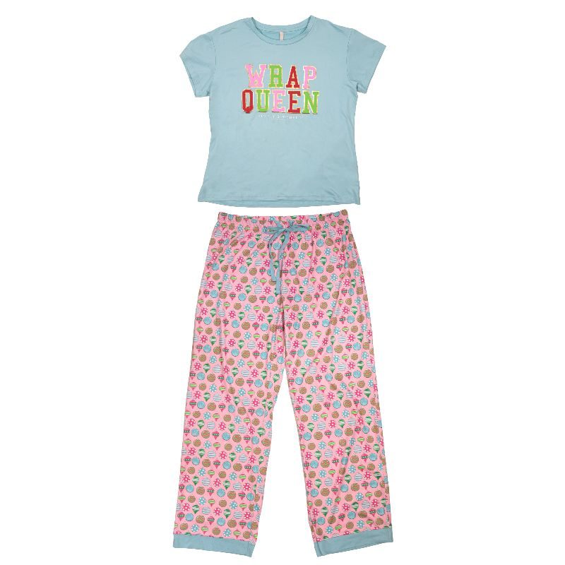 Simply Southern Wrap Queen PJ Pants Set - Adult & Kids T-Shirts, Sweatshirts & Hoodies apparel design preview 1