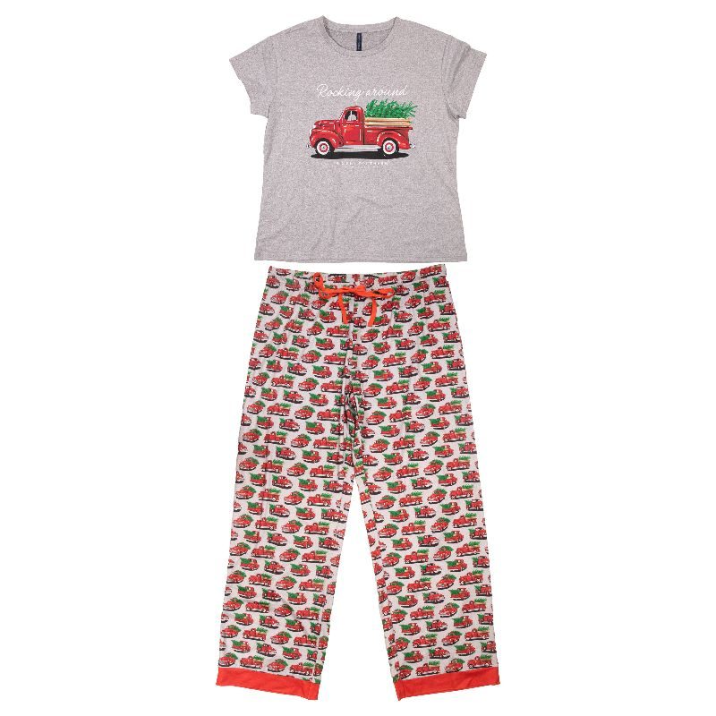 Simply Southern Rocking Holiday PJ Pants Set - Adult & Kids T-Shirts, Sweatshirts & Hoodies apparel design preview 1